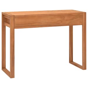 Psací stůl se 2 zásuvkami 100 x 40 x 75 cm teakové dřevo - obrázek 5
