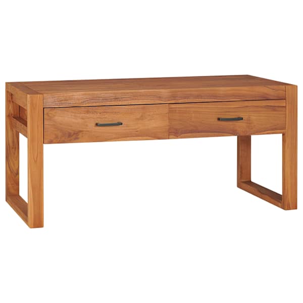 vidaXL telerialus, 100x40x45 cm, tiikpuu