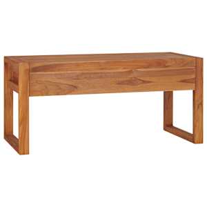 TV stolek 100 x 40 x 45 cm teakové dřevo - obrázek 4