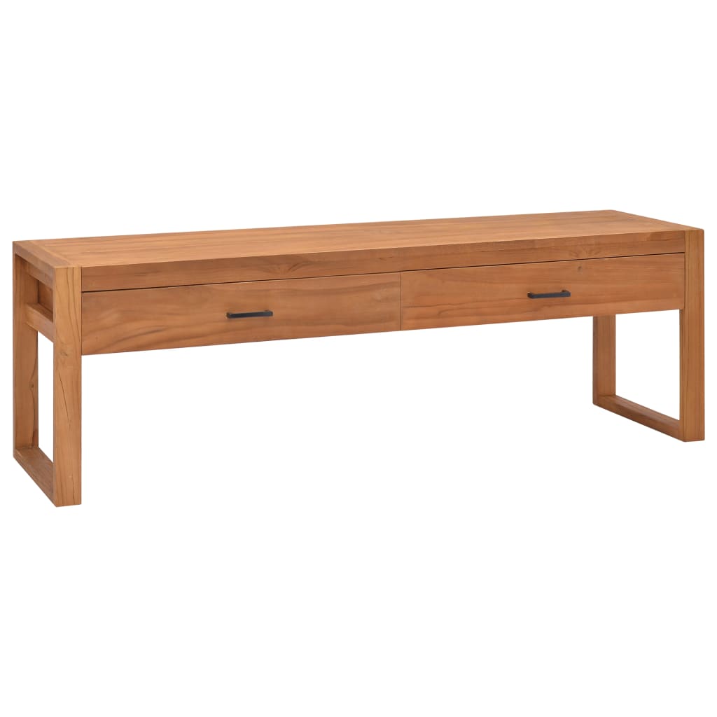 vidaXL TV-Schrank 140x40x45 cm Teakholz