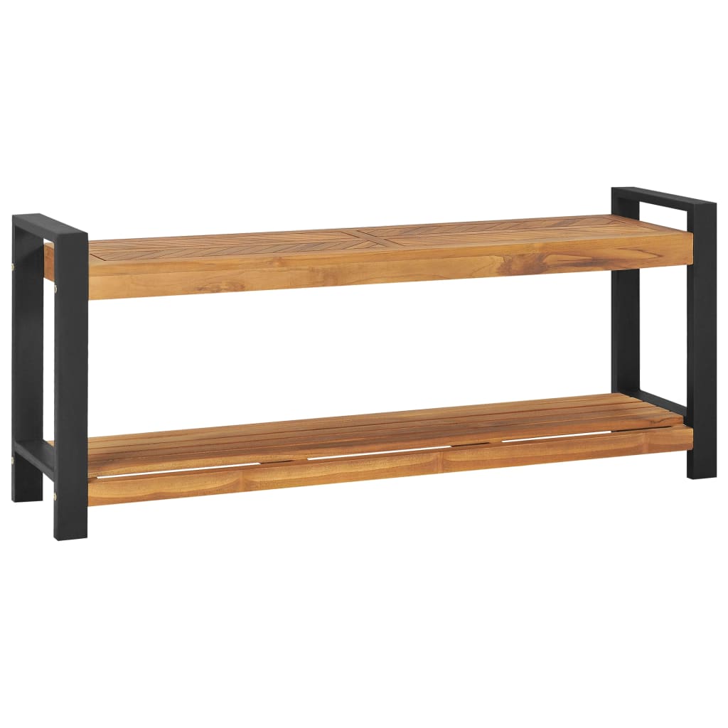 Image of vidaXL Bench 120 cm Solid Teak Wood