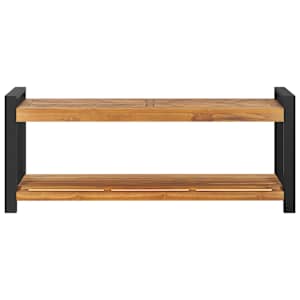 Lavice 120 cm masivní teakové dřevo - obrázek 2