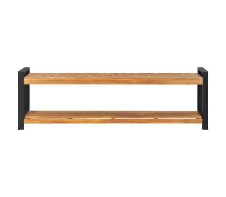 vidaXL Bench 160 cm Solid Teak Wood