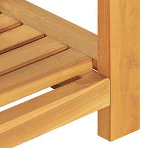 Lavice 120 cm masivní teakové dřevo - obrázek 6