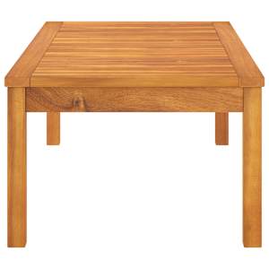 Konferenční stolek 100 x 50 x 33 cm masivní akáciové dřevo - obrázek 4