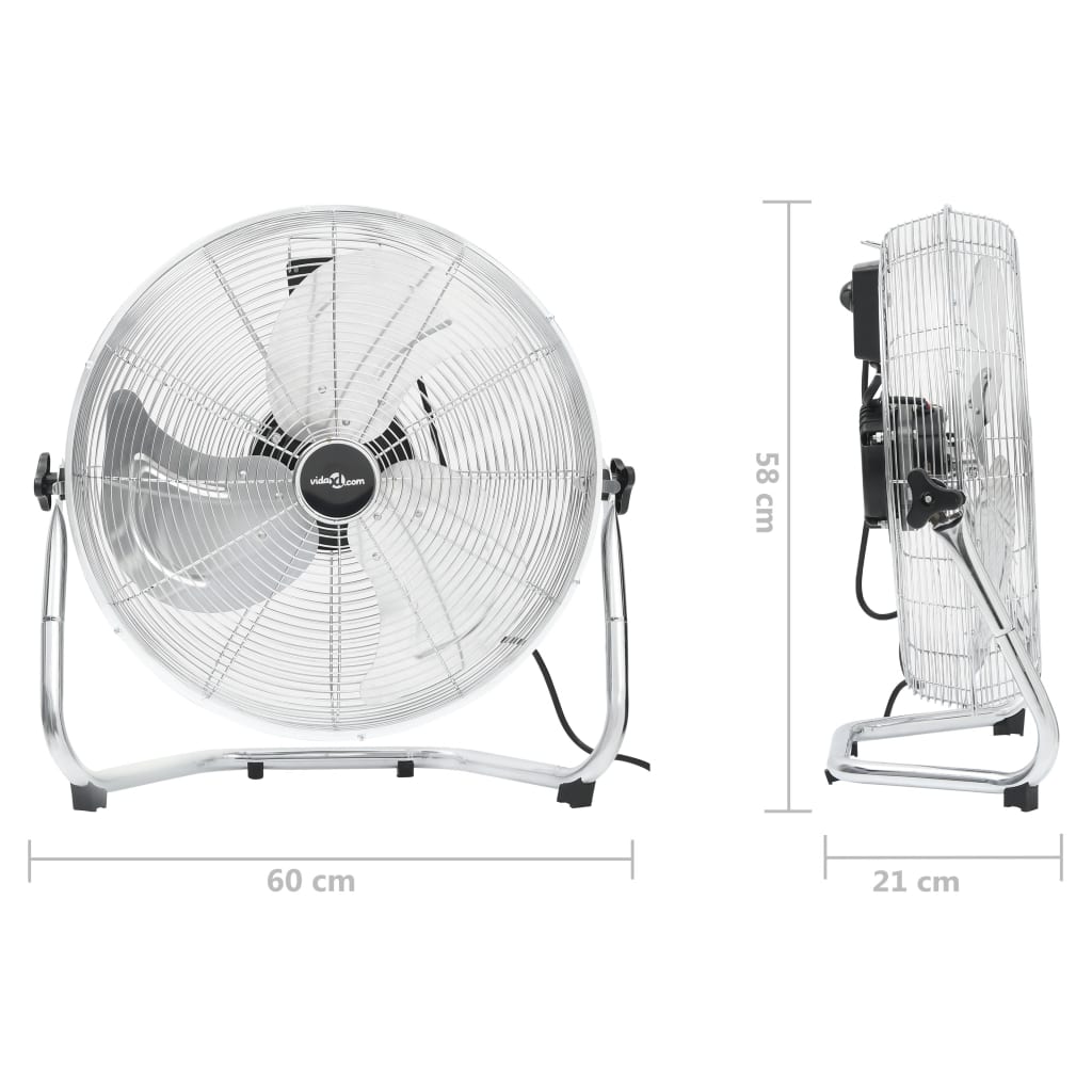 Podlahový ventilátor 3 rychlosti 60 cm 120 W