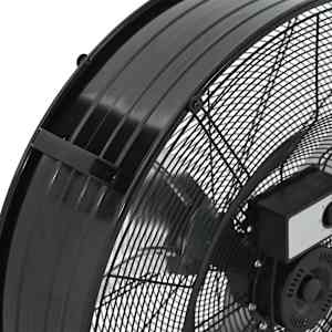 Průmyslový bubnový ventilátor 77 cm 187,7 W černý - obrázek 8