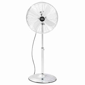 Stojanový ventilátor 3 rychlosti 40 cm chrom - obrázek 2