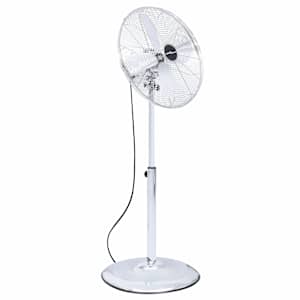 Stojanový ventilátor 3 rychlosti 40 cm chrom - obrázek 3