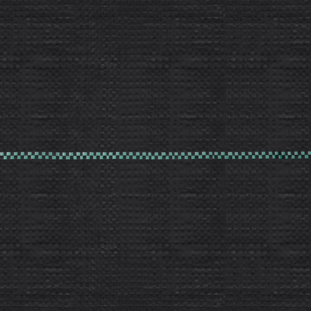 Thumbnail - vidaXL Unkrautfolie Schwarz 2x150 m PP