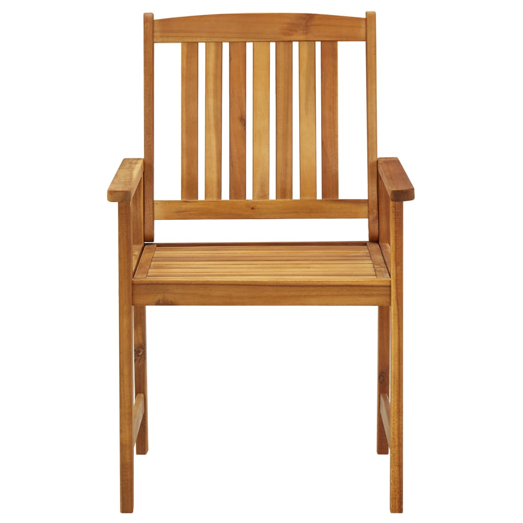 vidaXL Tuinstoelen 4 st massief acaciahout afbeelding