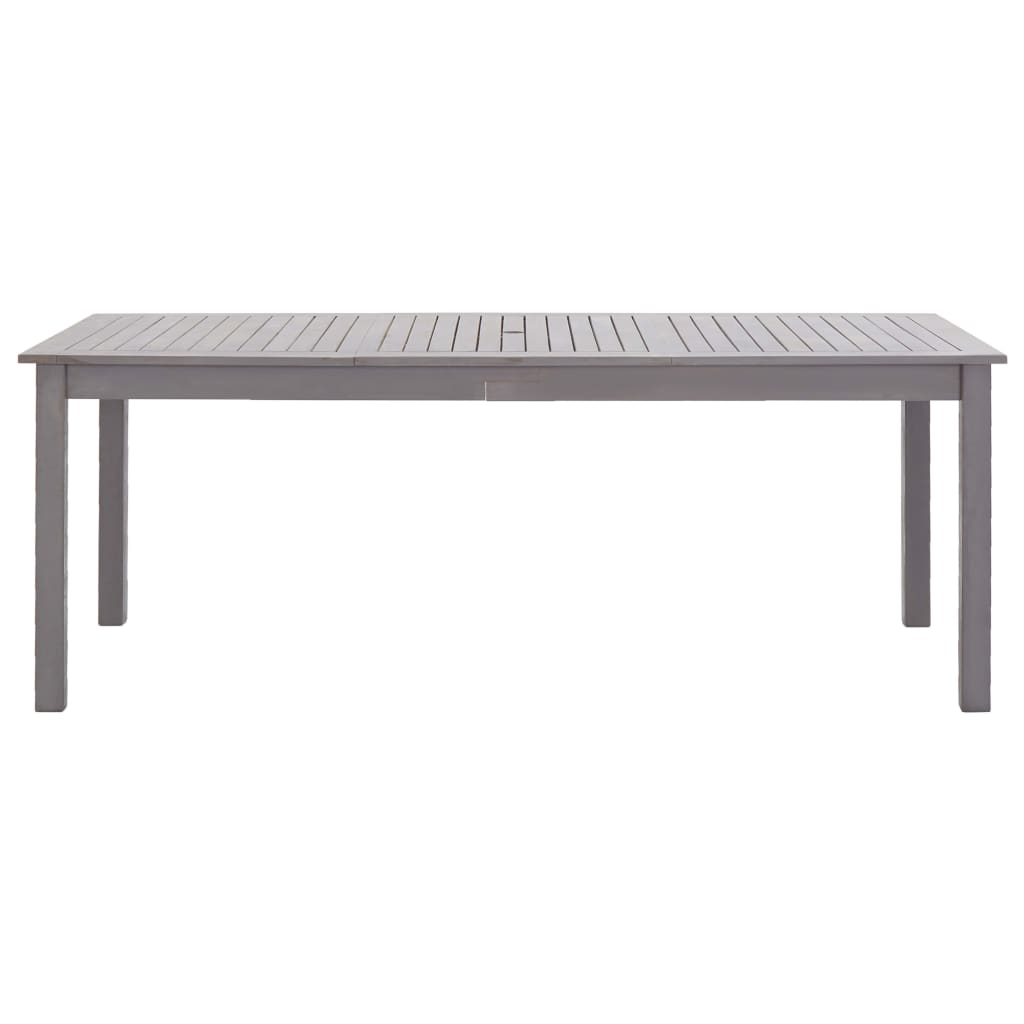 

vidaXL Tuintafel 200x90x74 cm massief acaciahout greywash