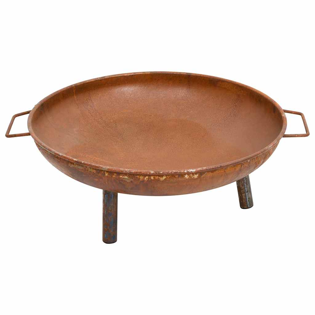 

vidaXL Fire Pit 27.6"x23.2"x11" Steel