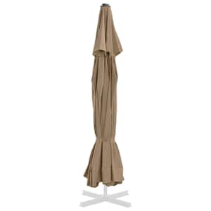 Náhradní potah na zahradní slunečník taupe 515 cm - obrázek 4