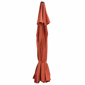 Náhradní potah na zahradní slunečník terakota 500 cm - obrázek 1
