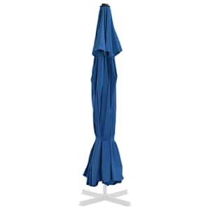 Náhradní potah na zahradní slunečník azurově modrý 515 cm - obrázek 4