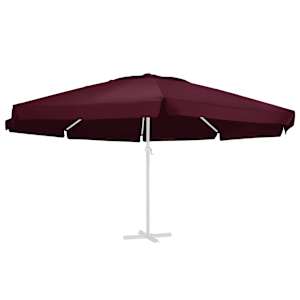 Náhradní potah na zahradní slunečník bordeaux červený 610 cm - obrázek 2