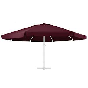 Náhradní potah na zahradní slunečník bordeaux červený 610 cm - obrázek 3