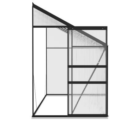 vidaXL Greenhouse Anthracite Aluminium 6.5 m³ | vidaXL.com.au