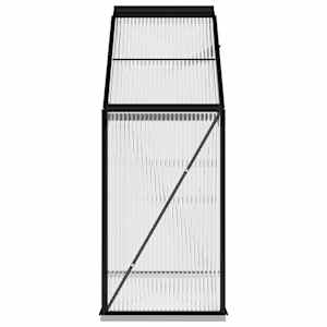 Skleník antracitový hliníkový 1,33 m² - obrázek 6