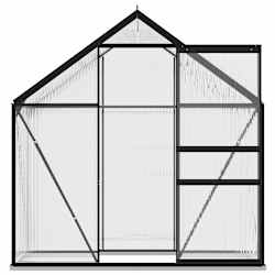 vidaXL kasvuhoone, antratsiithall, alumiiniumist 2,47 m&sup2;