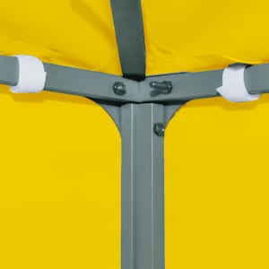 Dvojitá střecha na altán 310 g/m² 3 x 3 m žlutá - obrázek 4