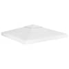 vidaXL kahekordne varjualuse katus 310 g/m&sup2; 3 x 3 m, valge