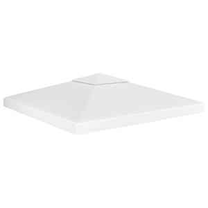 Dvojitá střecha na altán 310 g/m² 3 x 3 m bílá - obrázek 1