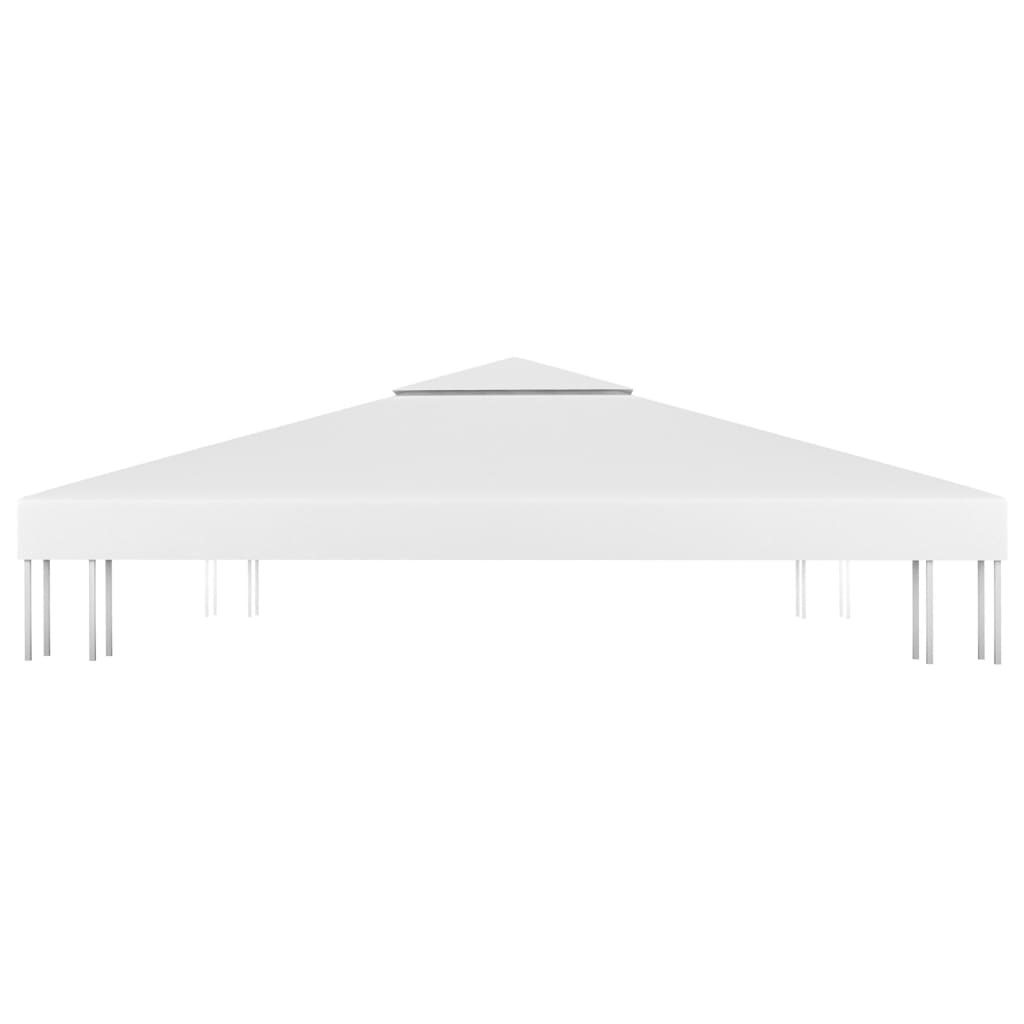 Copertura Superiore Per Gazebo A 2 Strati 310 G/m² 3x3 M Bianca VidaXL 12 width=274