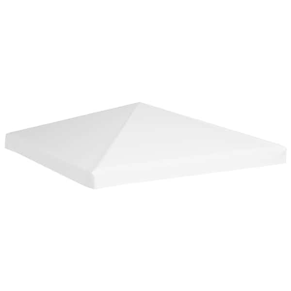 vidaXL varjualuse katus 270 g/m&sup2; 3 x 3 m, valge