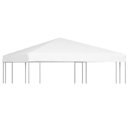 vidaXL Toldo de cenador 270 g/m² 3x3 m blanco