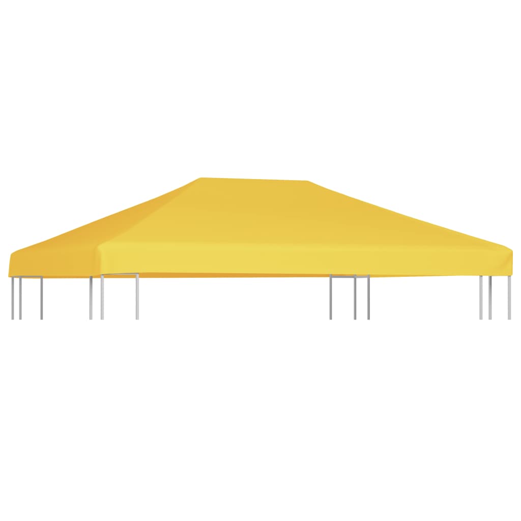 Náhradní střecha na altán 270 g/m² 4 x 3 m žlutá