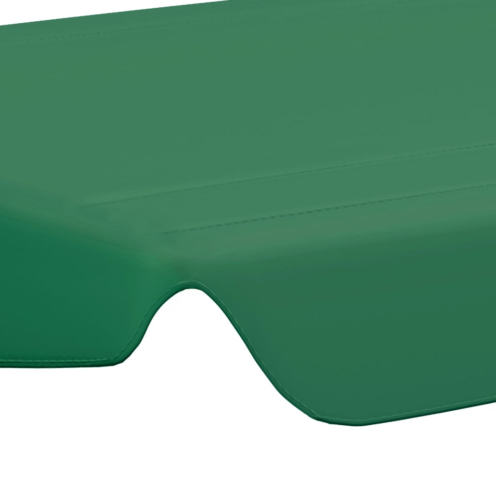  Náhradná strieška na hojdačku, zelená 188/168x110/145 cm