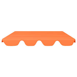 vidaXL Toldo suplente baloi&ccedil;o jardim 188/168x145/110 cm laranja