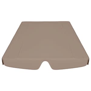Náhradní stříška na zahradní houpačku taupe 150/130 x 105/70 cm - obrázek 4