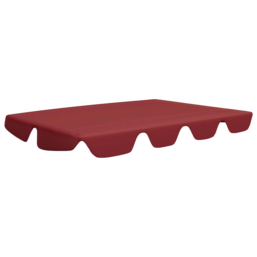 

vidaXL Replacement Canopy for Garden Swing Wine Red 59.1"/51.2"x27.6"/41.3"