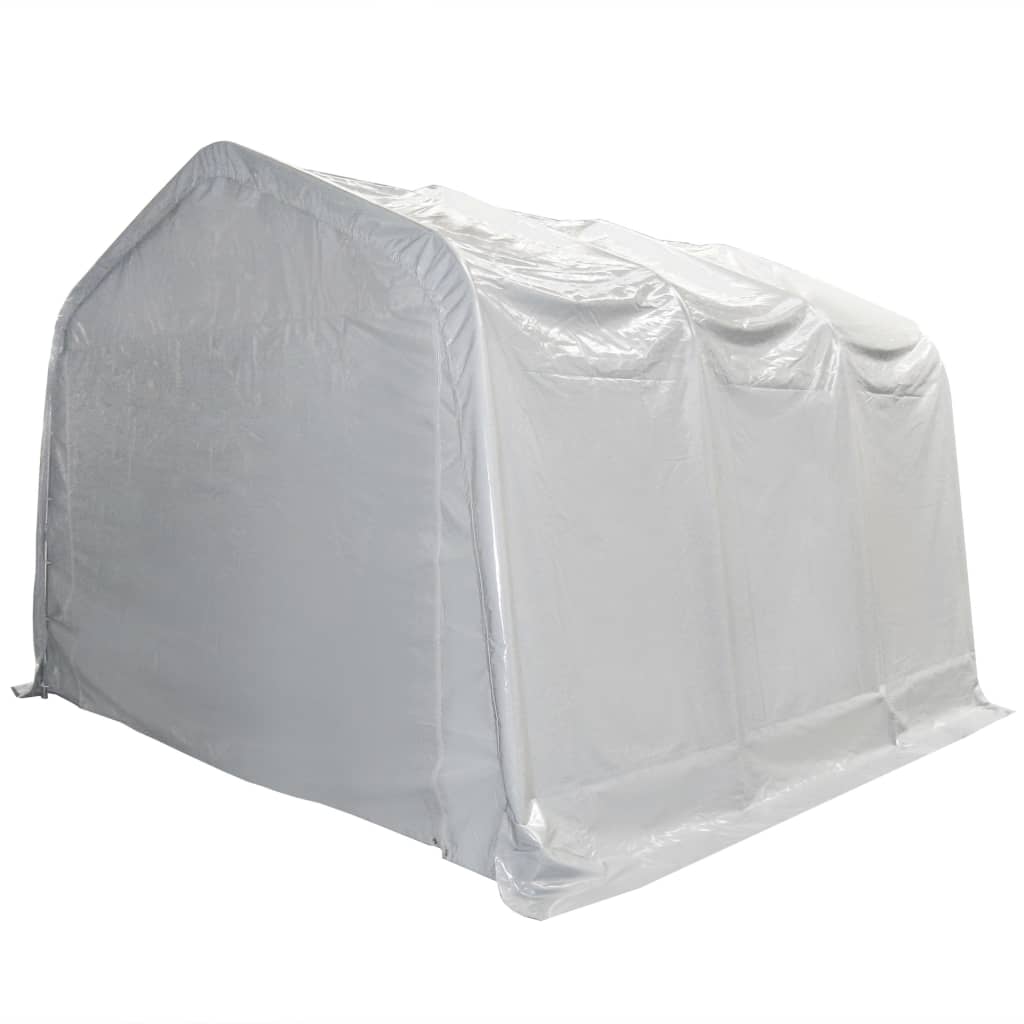 

vidaXL Opslagtent 550 g/m² 4x6 m PVC wit