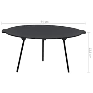 Grilovací deska Ø44 cm litinová - obrázek 6