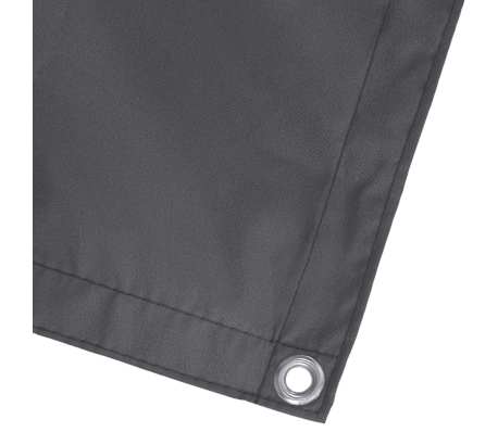 vidaXL Parvekkeen suoja antrasiitti 120x600 cm Oxford kangas