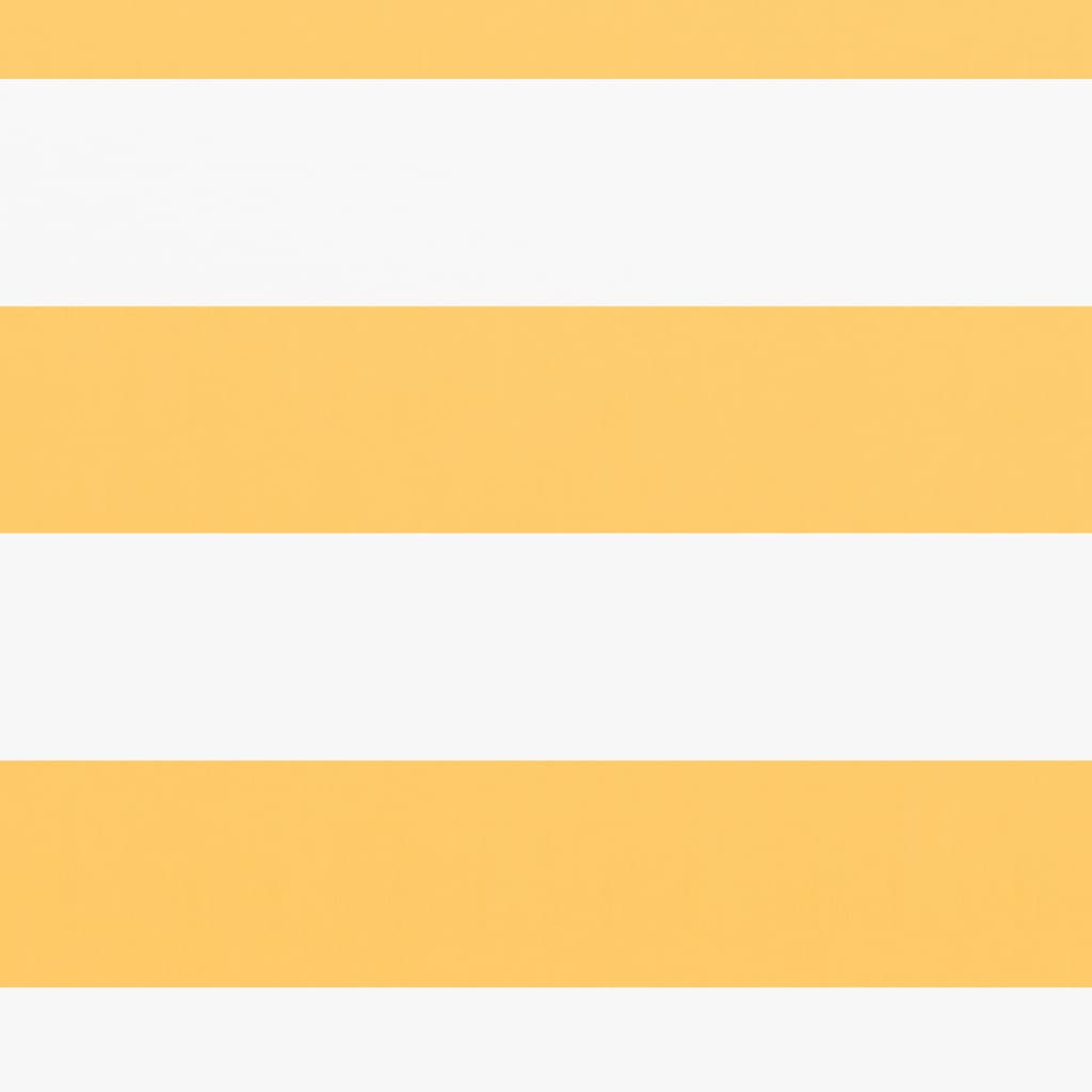 Thumbnail - vidaXL Balkon-Sichtschutz Weiß und Gelb 75x600 cm Oxford-Gewebe