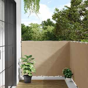 Balkonsko platno bež 120x600 cm oksford blago