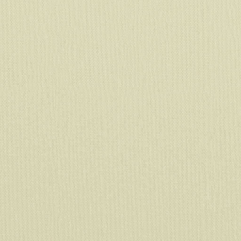 vidaXL Balkonscherm 75x300 cm oxford stof crème afbeelding