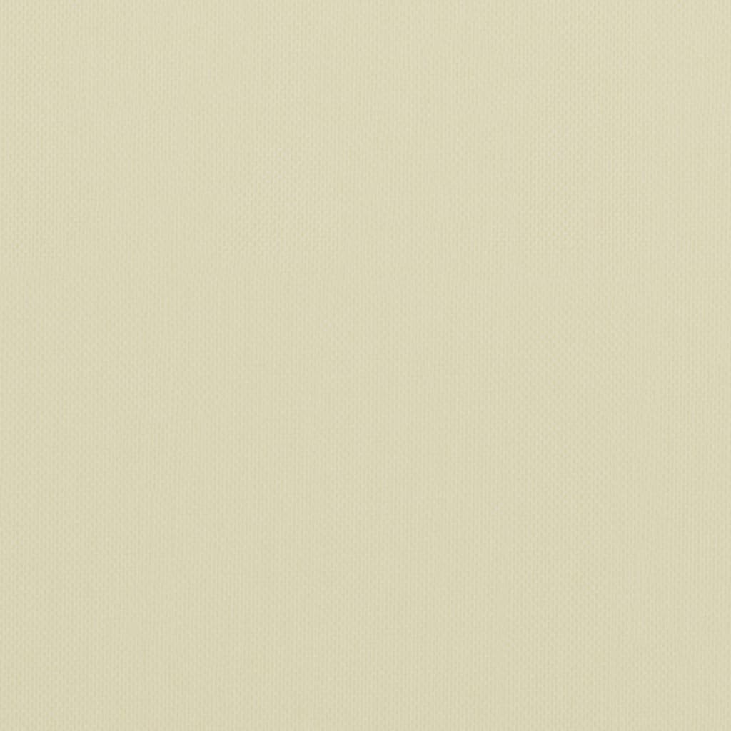  Balkónová markíza, krémová 75x500 cm, oxfordská látka