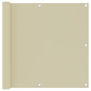 Balkonsko platno krem 90x300 cm oksford blago