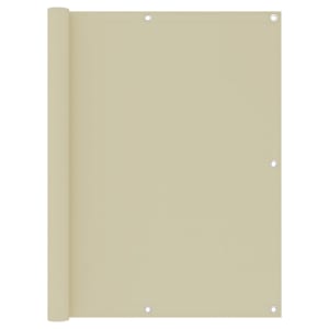 Balkonsko platno krem 120x600 cm oksford blago