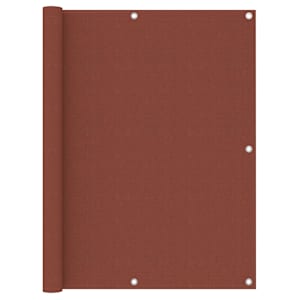 Balkonsko platno terakota 120x500 cm oksford blago