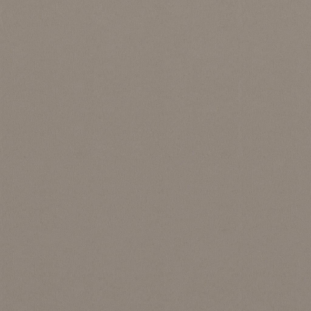 vidaXL Paravan de balcon, gri taupe, 75x300 cm, țesătură Oxford