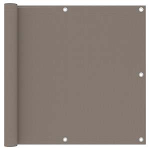 Balkonsko platno taupe 90x400 cm oksford blago
