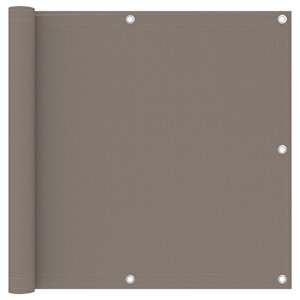 Balkonsko platno taupe 90x500 cm oksford blago
