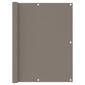 Balkonsko platno taupe 120x400 cm oksford blago